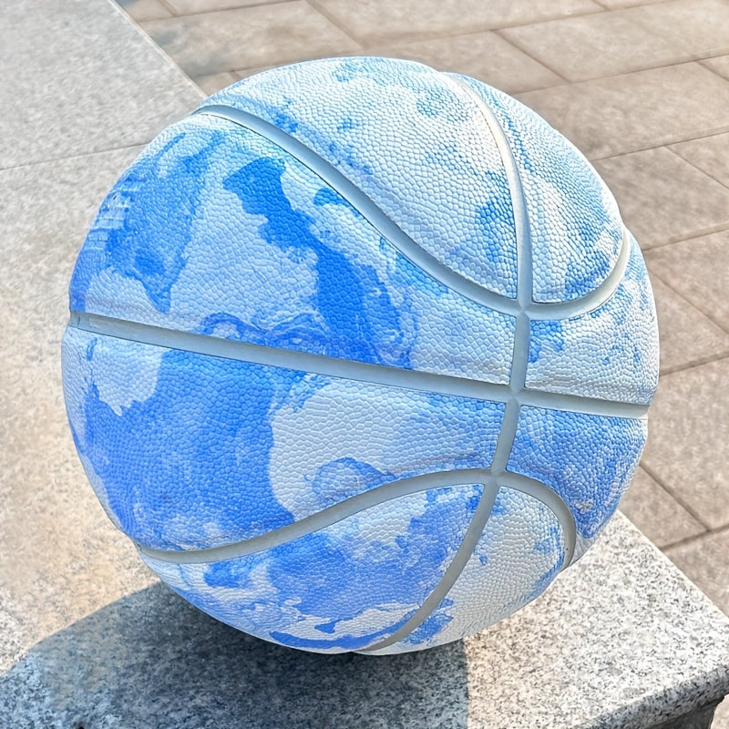 Durable Leather Basketball for Competition & Training