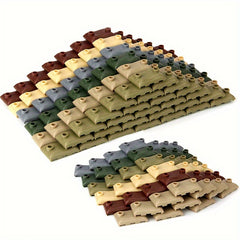 30-pc Military Building Blocks Sandbag Bunker Set