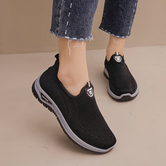 Breathable Mesh Running Shoes with Shock Absorption