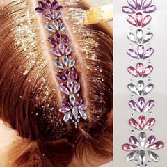 Hair Gems Tattoo Stickers Face Body Jewels Stickers