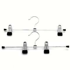 5pcs Metal Pants Clips Stainless Steel Antiskid Portable Scalable