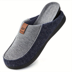 Men's Knitted Mules Lightweight Slip-On Casual Shoes