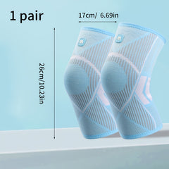 Knitted Elastic Nylon Sports Knee Pads Warm Non-slip Breathable Knee Protection