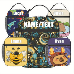 Personalized Insulated Lunch Bag - Travel Picnic Essential