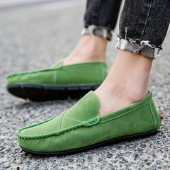 Men's Custom Loafer Shoes Lightweight Non Slip Driving Shoes