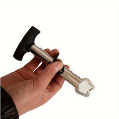 T Shape Fish Controller Stainless Steel Fish Lip Gripper Fishing Tool