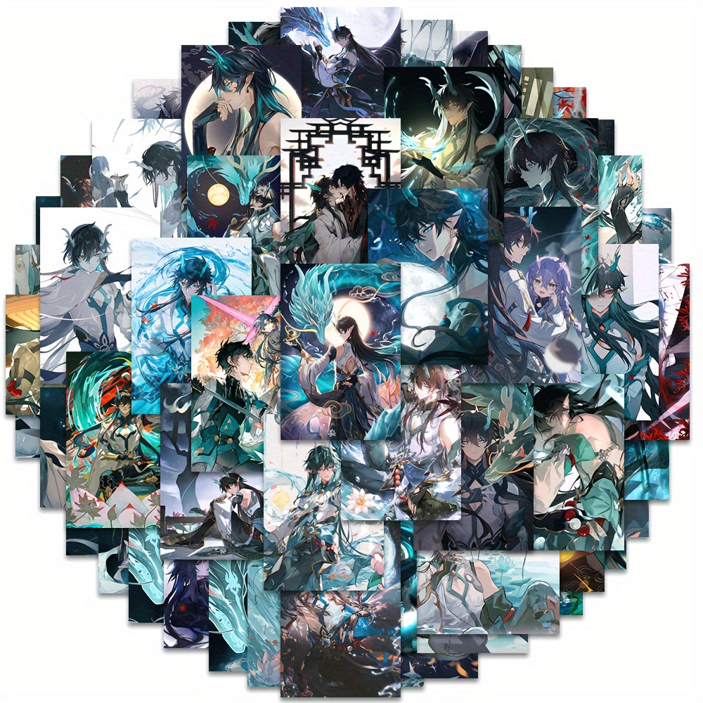 54pcs Anime Game Pvc Waterproo...