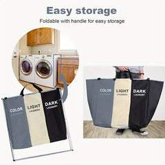 Multifunctional Laundry Basket Clothes Sorter with Large Folding Laundry Hamper
