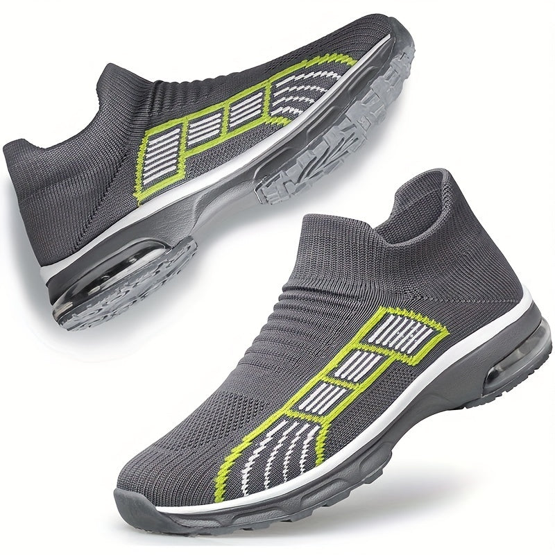 Women's Breathable Slip On Sneakers Low Light Shoes