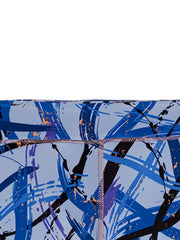 Girls Abstract Graphic Athletic Leggings Elastic Waist Yoga Pants