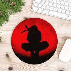 Personalized Round Gaming Mouse Pad for Women, Girls - Non-slip Rubber Mouse Mat