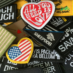 J CARP 20pcs Random Tactical Morale Patch Set