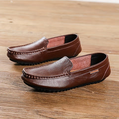 Men's Moc Toe Loafer Shoes Comfy Slip On Shoes Spring Summer