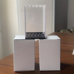 3pcs Transparent Micro Dust Cover Display Box for Building Blocks Figures