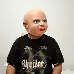 Realistic Halloween Mask Natural Rubber Cosplay Pranks Party Accessory
