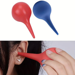 2pcs Lab Ear Washing Suction Balls 90ml Handheld Light Bulb Syringe