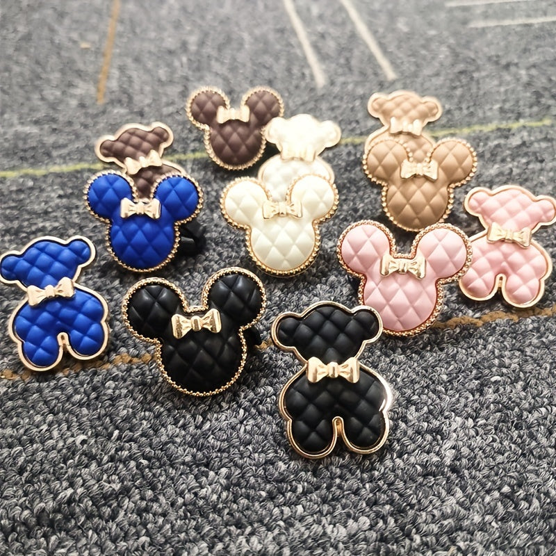 1pc Jewelry Shoe Charms Metal Buckle Decor Accessories For Girls Children Party