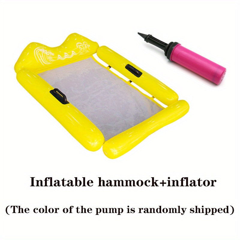 Inflatable Water Hammock for Beach and Pool