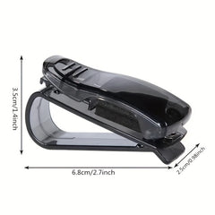 2pcs Glasses Holder Eyeglasses Clip Car Sunglasses Holder