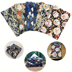 5pcs Cotton Fabric Bundles for DIY Patch Sewing