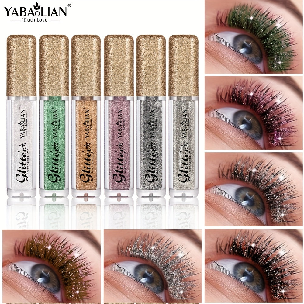 Sparkling Sequin Mascara Long Lasting Eye Makeup