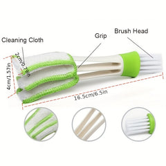 Car Cleaning Brush Microfiber Duster Auto Keyboard Dust Collector