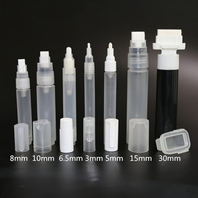 Empty Pen Rods for Graffiti Pens - Variety of Sizes - Paint Pen Accessories