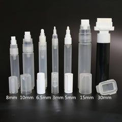 Empty Pen Rods for Graffiti Pens - Variety of Sizes - Paint Pen Accessories