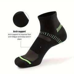 6 Pairs Men's Ankle Running Athletic Socks Breathable