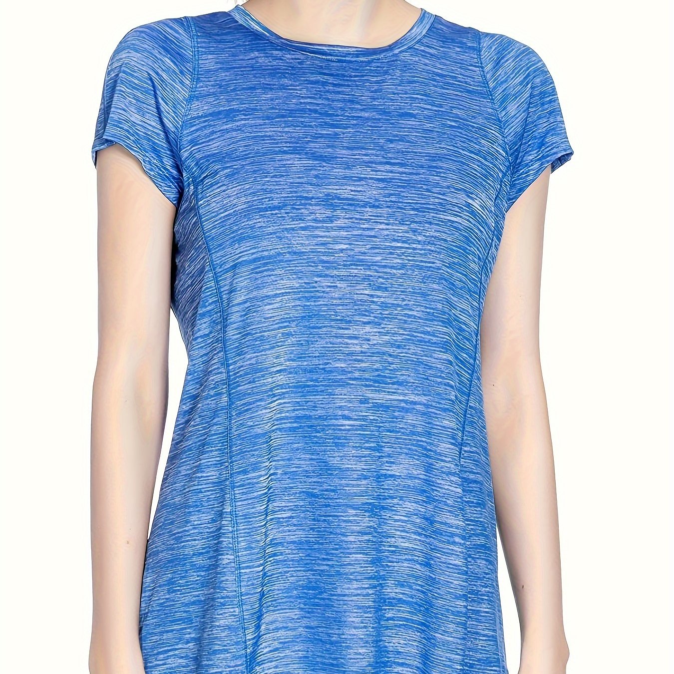Quick Dry Sports T-shirt Round Neck Running Top