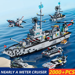 Large Cruiser Building Block Toy Science Education
