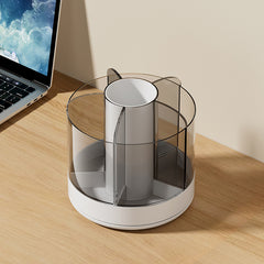 Rotating Pencil Holder Cosmetic Storage Box Office Students Adults