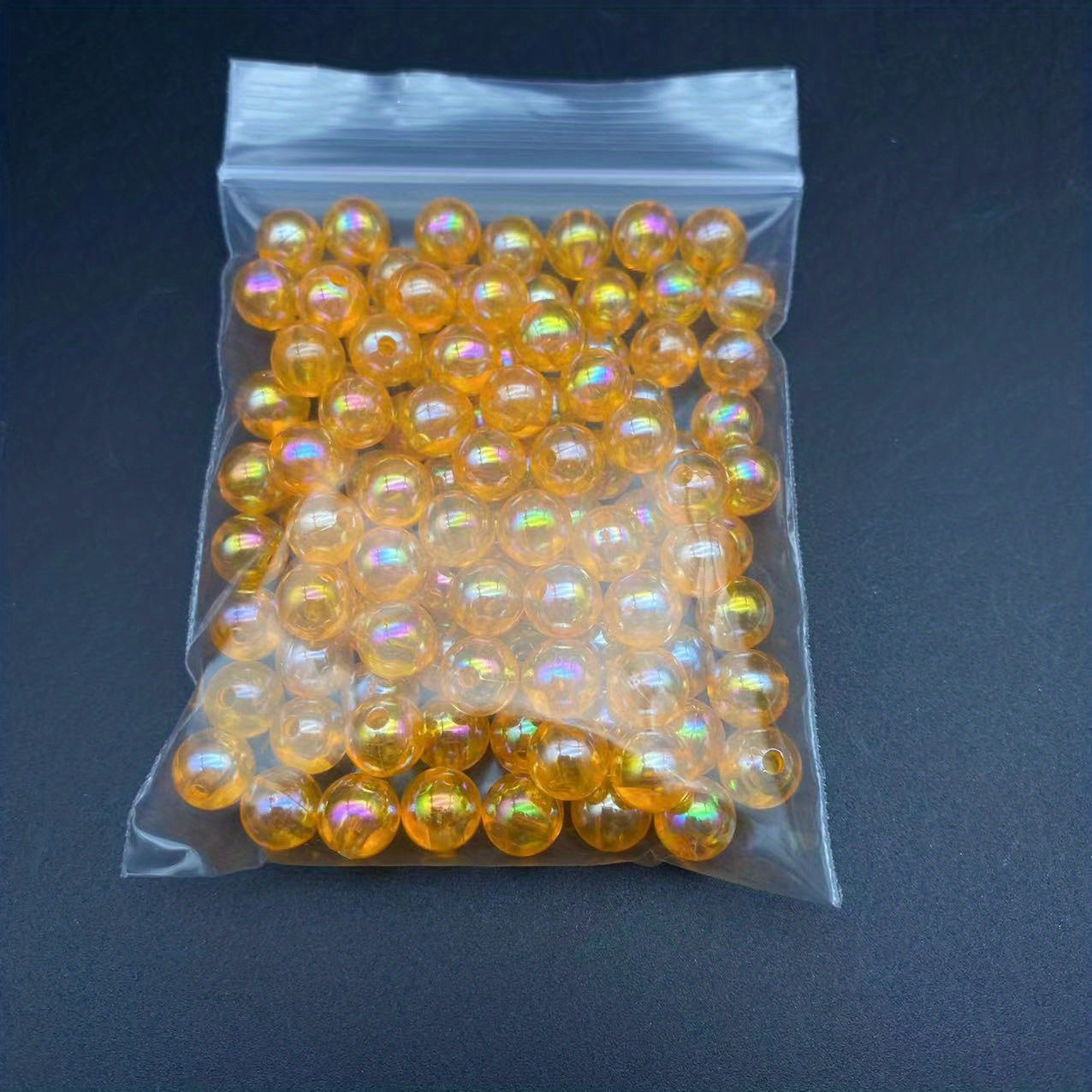 100pcs 8mm Colorful Transparent Beads DIY Jewelry Making