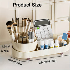 360 Rotating Desktop Storage Organizer Office Stationery Storage Box