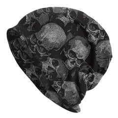 Skeleton Skullies Beanies Cap Winter Warm Gothic Hat