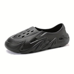 Men's Lightweight Comfy Clogs Hollow Out Non Slip Garden Shoes Summer