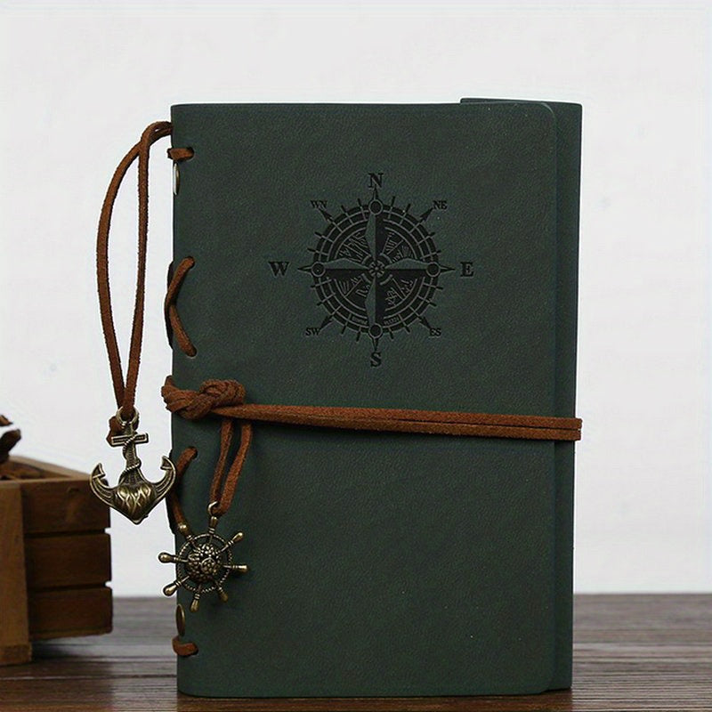 Vintage Pirate Notebook Travel Journal Loose leaf Notepad