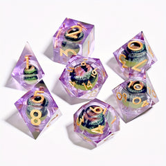 7pcs Resin Dice Set for Large Board Game