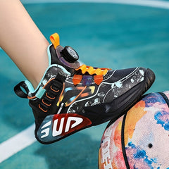 Kids Doodle Cushioned High Top Sneakers