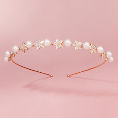 Vintage Rhinestone Zircon Headband Hair Accessory for Party Prom