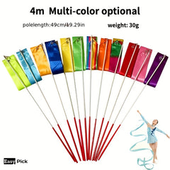 Dance Streamer Rhythmic Gymnastics Ribbons for Kids