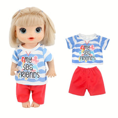 Doll Dress Set for 12-15 Inch Realistic Toy Dolls