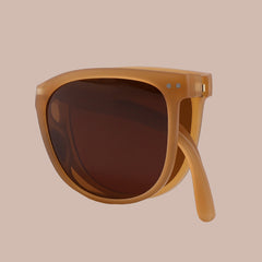 1pc Polarized UV Protection Folding Ladies Sunglasses