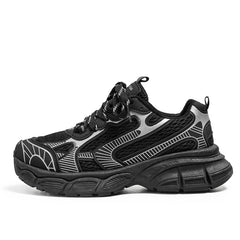 Men's Ugly Chunky Dad Sneakers - Lace up Athletic Shoes