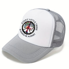 Outdoor Baseball Cap Mesh Breathable Sunshade Adjustable High Mesh Dad Cap