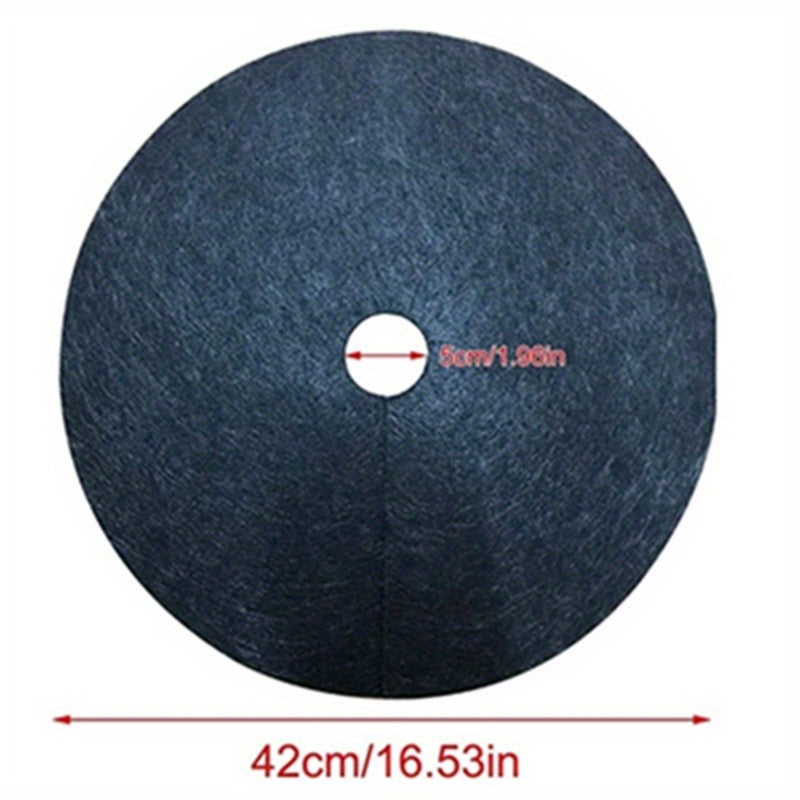 6 Sizes Non Woven Tree Mulch Ring Weeding Barrier Plant Cover Weed Control