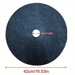 6 Sizes Non Woven Tree Mulch Ring Weeding Barrier Plant Cover Weed Control