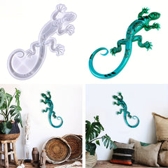 DIY Silicone Resin Molds Realistic Lizard Shapes