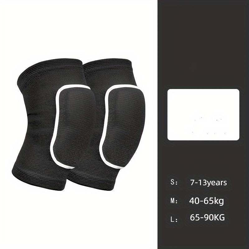 2pcs Thickened Sponge Knee Pad Elastic Compression Non slip Knee Guard