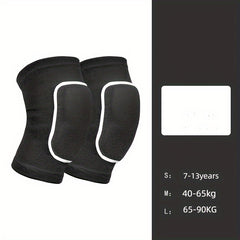 2pcs Thickened Sponge Knee Pad Elastic Compression Non slip Knee Guard